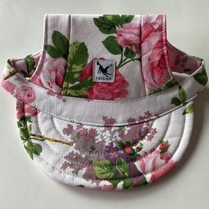 Dog Baseball Cap Floral Size XL